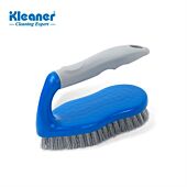 Kleaner Multi Purpose Household Laundry and Kitchen Surface Scrubbing Brush with Handheld Grip Retail Box No warranty