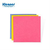Kleaner Multi Purpose Non woven High Absorbent dish cleaning cloths ( Pack of 3)