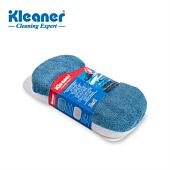 Kleaner Multi Purpose Microfiber oval shaped Car wash sponge - Perfect for use on cars, bikes and other vehicles. Retail Box No warranty