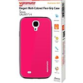 Promate Karizmo-S4 Elegant Flexi-Grip Case for Samsung Galaxy S4-Pink Retail Box 1 Year Warranty