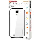 Promate Karizmo-S4 Elegant Flexi-Grip Case for Samsung Galaxy S4-White Retail Box 1 Year Warranty