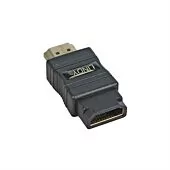 UniQue HDMI Male to Female adaptor 90 degree, Retail Box, No Warranty 
