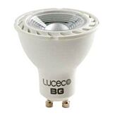 Luceco GU10 5W - Warm White - Dimmable LED (Eco) - 370 Lumens - 25000hrs, 85% energy saving versus halogen, 10 times lifetime versus halogen, Will retrofit any current GU10 Halogen lamp, Using the latest LED technology, Retail Box, 1 year warranty