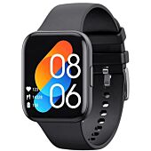 HAVIT M9021 Health And Fitness Tracker Smart Watch- Square High Definition 1.69 Inch Full Touch Screen TFT Colour Display