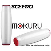 Sceedo Mokuru Fidget Roller Stick Stress Toy Aluminium alloy and Silicone Coated Finish Silver , Retail Box, No warranty