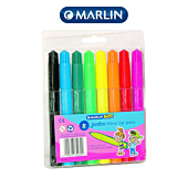 Marlin Kids Jumbo Koki Pens (Pack of 8), Retail Packaging, No Warranty