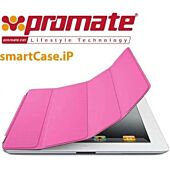Promate SmartShell.1 Ultra-thin back contoured shell case for iPad2-Pink, Retail Box, 1 Year Warranty