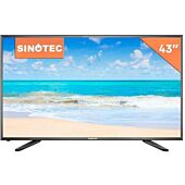 Sinotec 43 inch LED Backlit TV - Resolution 1920 x 1080, Response Time: 8ms, Contrast Ratio 1200:1
