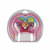 Tweety Earphone Colour: Pink/Silver , Retail Box , No warranty