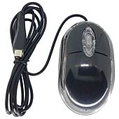 Optical Mouse PS2 Black 3 Button