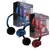 Bounce Swing Series Headphones with Mic Blue/Black