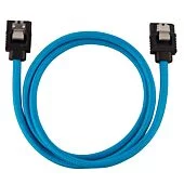Corsair Premium Sleeved SATA 6Gbps 60cm Cable ? Blue