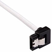 Corsair Premium Sleeved SATA 6Gbps 60cm 90? Connector Cable ? White