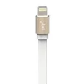 Pqi i-cable lightning 100 Metalic Gold 100cm Lightning 8pins sync+charge Cable
