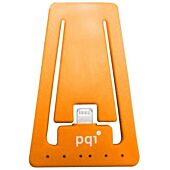 Pqi i-cable lightning 30 Orange Lightning 8pins sync+charge Flat+Stand
