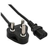 Unbranded 2m Power cable - SA plug to IEC C13 Female
