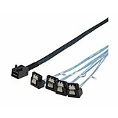 Intel 1x 730 mm straight SFF8643 to right angle 4x 7-pin connector cables