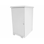 18U 600mm Deep Outdoor Cabinet with 2 fans