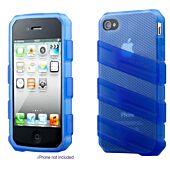 Coolermaster Claw translucent Blue - protection case for iPhone4/4S