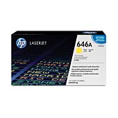 HP 646A Colour Laserjet Cm4540 Yellow Print Cartridge