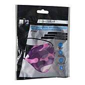 Clinic Gear Anti-Microbial Printed Mask Girls Cammo - Pink and Purple