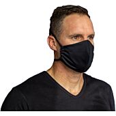 Clinic Gear Anti-Microbial Solid Colour Mask Adults Black