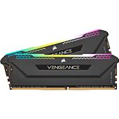 Corsair VENGEANCE RGB PRO SL 16GB (2x8GB) DDR4 DRAM 3200MHz C16 Memory Kit � Black