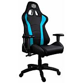 Coolermaster Caliber R1 Black Gaming Chair with Blue Trim