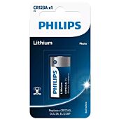 PHILIPS MINICELLS LITHIUM BATTERY 3V - CR123A/73