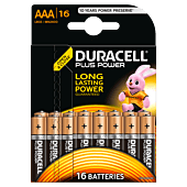 Duracell Plus AAA Blister 16