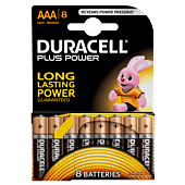 Duracell Plus AAA Blister Pack 8