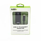 GIZZU USB-C to Gigabit Adapter Black