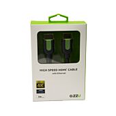 GIZZU High Speed V2.0 HDMI 3m Cable with Ethernet