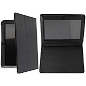 Geeko Velocity Leather Like Cover-Desgined for the Geeko Velocity and Geeko Junior Tablets PC Black