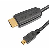 Kanex Micro HDMI 1.8m Cable Black
