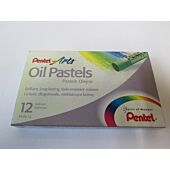 PENTEL ARTS OIL PASTELS 12's