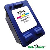 Inkpower Generic Replacement Tri Colour Cartridge for HP 22XL C9352CE
