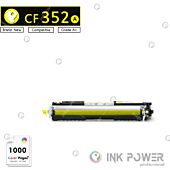 Inkpower Generic for HP 130A for use with HP Color LaserJet Pro MFP M177fw/MFP M176n Yellow Toner Cartridge