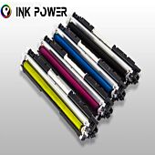 Inkpower Generic for HP 130A for use with HP Color LaserJet Pro MFP M177fw/MFP M176n Magenta Toner Cartridge