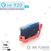 Inkpower Generic for Hp No. 920XL Cyan Inkjet Print Cartridge