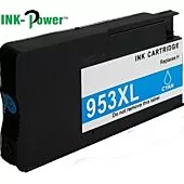 Inkpower Generic Replacement Cartridge F6U16AE for HP Officejet Ink Cartridge 953XL Cyan