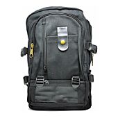 Macaroni Versitas Lightweight Canvas Multipurpose Backpack Black