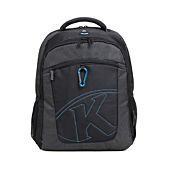 Kingsons 15.4 inch Laptop Backpack with Key Chain - Black