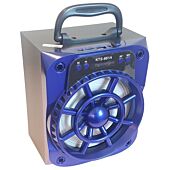 Portable Speaker with Radio Blue