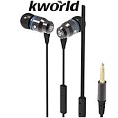Kworld KW-S23 In-Ear Elite Mobile Gaming Earphones Stereo Silicone Earbuds
