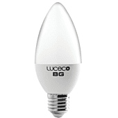 Luceco E27 Candle 3W - LC27W3W20/2-LE - Warm White - 2 Pack LED - 200 Lumens - 25000hrs