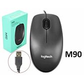 Logitech Mouse M90 Grey USB
