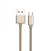 LDNIO Fast Charging and Data Cable 3m Gold