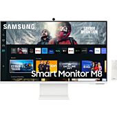 Samsung LS32CM801 White 32 inch Flat M8 HDR10+ Smart Monitor