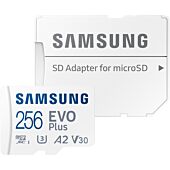 Samsung Evo+ Micro SD 256GB SDXC + adaptor